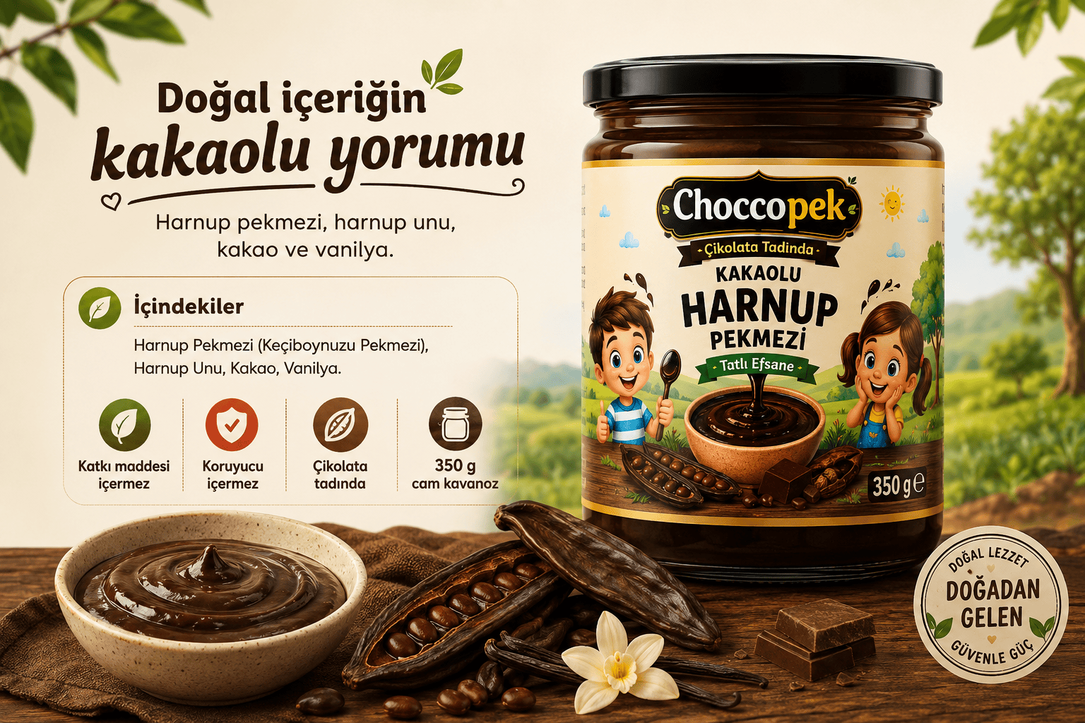 Choccopek kakaolu harnup pekmezi ürün görseli